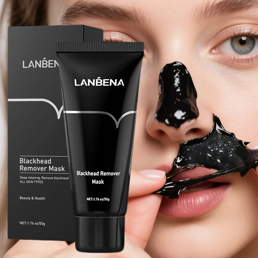 Blackhead Remover Mask Shrinking Pore Deep Cleaning Hydrating Mask Improve Rough Skin Pores Peel off Mud Mask Skincare